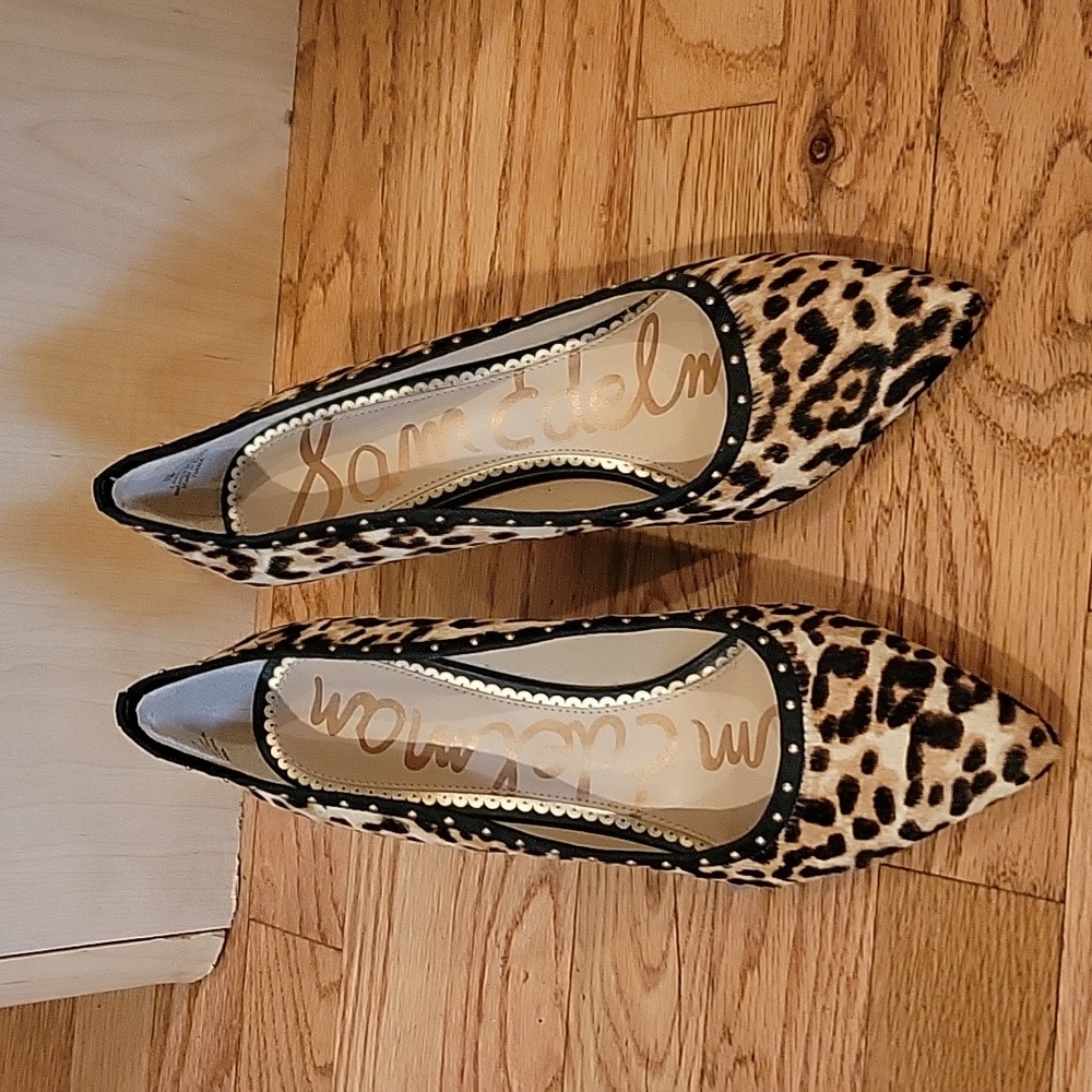 Sam Edelman cheetah print heels